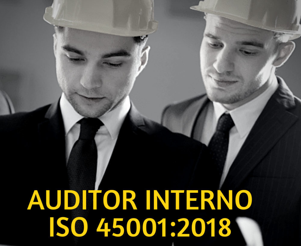 Auditor Interno de Sistema de Gestión de Seguridad y Salud en el Trabajo ISO 45001